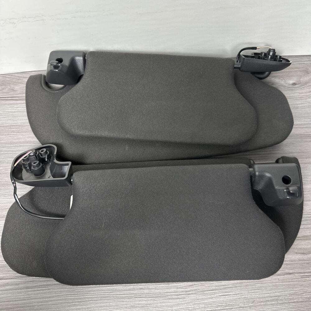 03-14 Ford Expedition‎ Sun Visor Set Navigator Driver Passenger LH RH Charcoal